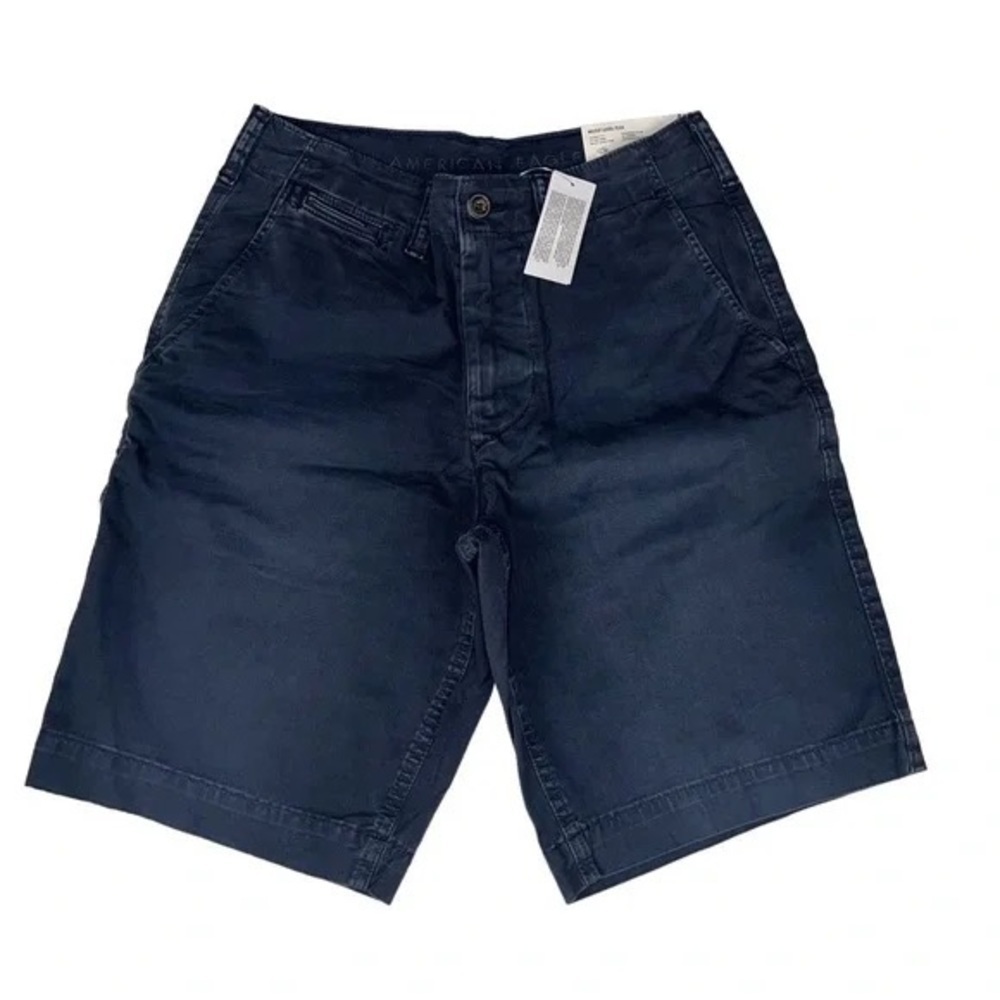 American Eagle Men Classic 10” At The Knee Next Level Flex Khaki Short 26 NWOT